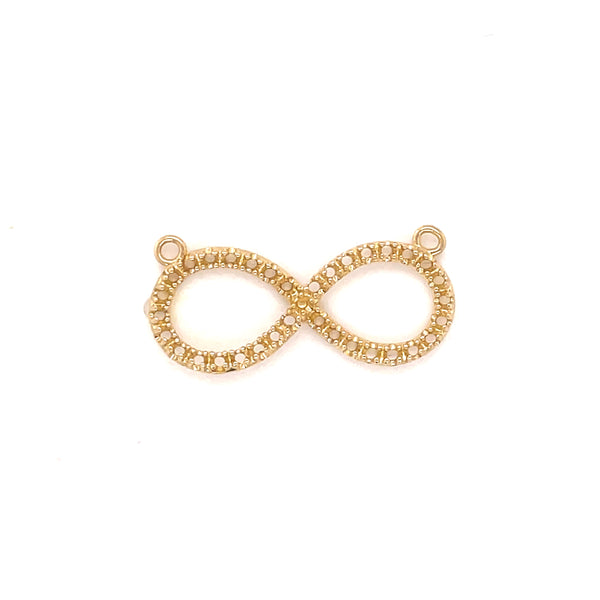 1.7mm Infinity Necklace Charm