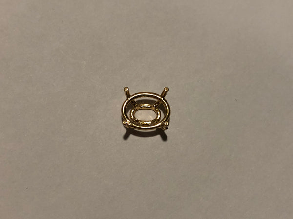 [S3003] 4-P Oval Double Wire Tapered Setting
