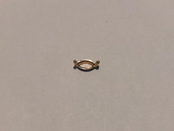 [S6002] 2-P Marquise Single Wire Setting