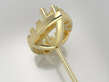 E6101 Dia 1.2mm Halo Earring