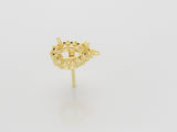 E5301 D1.7mm Halo Earring