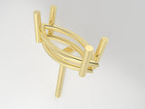 E6001 Marquise Earring