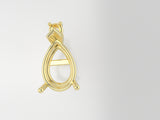 E5101-2.4mm 1Dia Earring