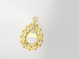E5301 D1.7mm Halo Earring