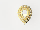 E5302 D1.3mm Halo Earring