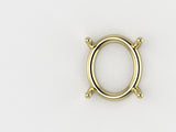 S3002 Oval Single Wire Setting