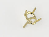E3004 Oval Single Wire Earring