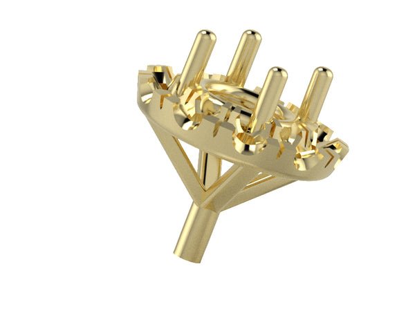 S1405 4Prong Side 1.7mmDia