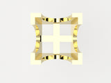 E2003 V Square Earring
