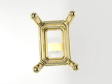 E4001 Emerald DW Earring