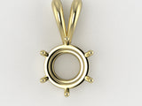 S1104 6-P Double Wire Pendant