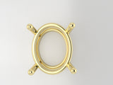 S3001 Oval Double Wire Setting
