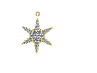 C4102 - 6-Sided Star Charm