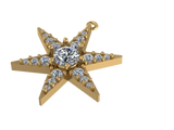 C4102 - 6-Sided Star Charm